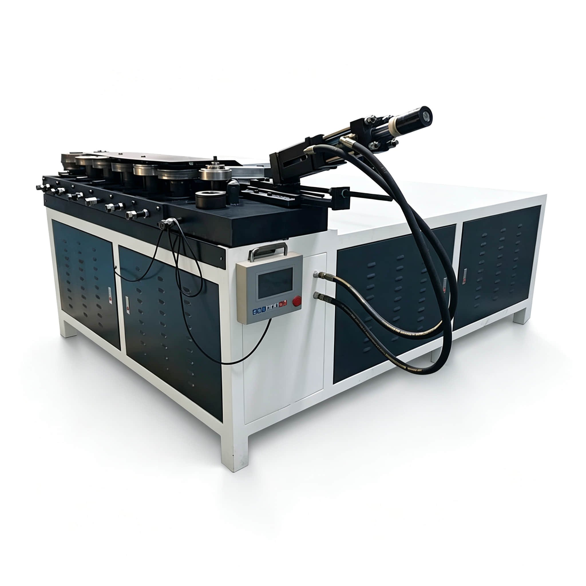 9-Axis Steel Strip CNC Ring Making Machine 24-26mm Range 9-Axis Steel Strip CNC Ring Making Machine 24-26mm Range